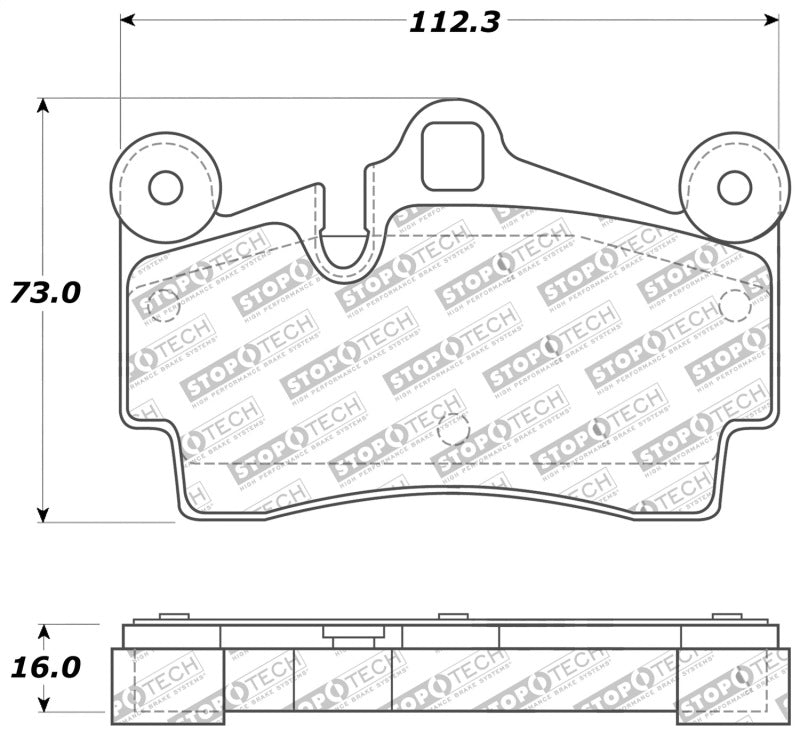 StopTech Performance Brake Pads