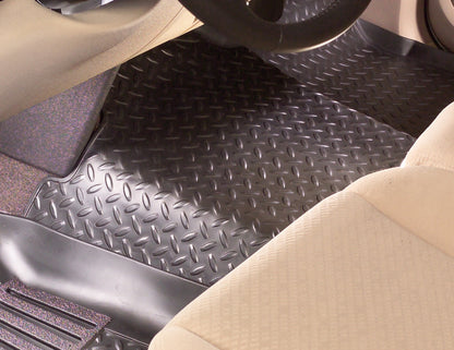 Husky Liners 96-99 Suburban/Tahoe/Yukon Classic Style Center Hump Black Floor Liner (w/Std. Shift)