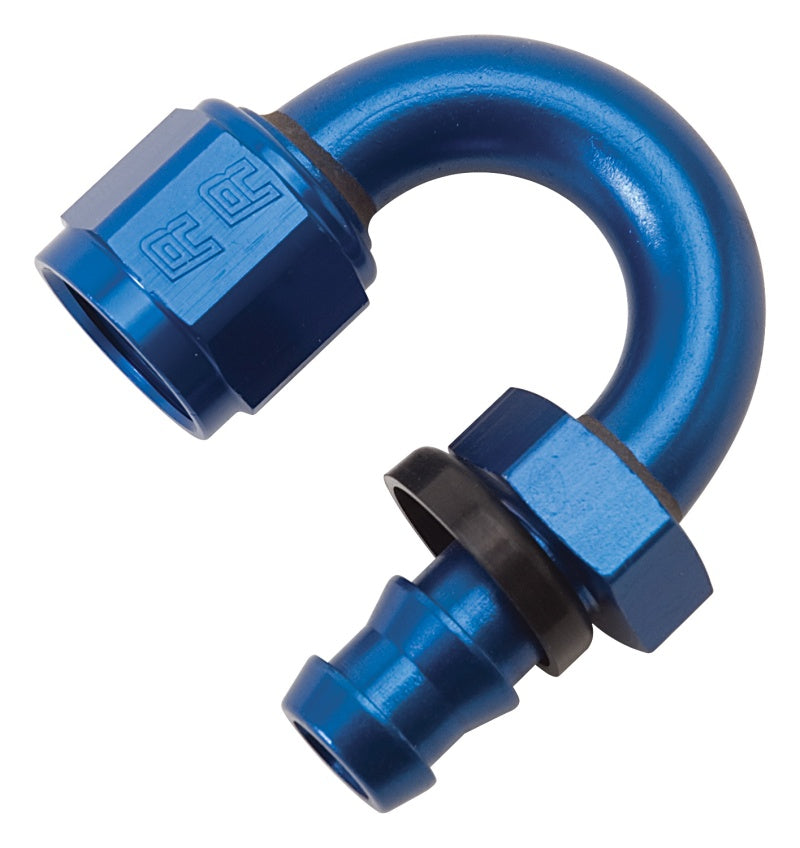 Russell Performance -8 AN Twist-Lok 180 Degree Hose End (3/4in Radius)