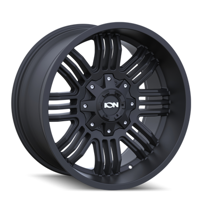 ION Type 144 17x9 / 8x170 BP / -12mm Offset / 125.2mm Hub Matte Black Wheel