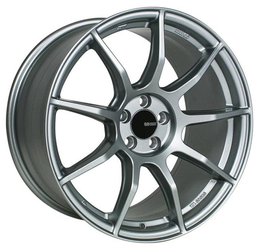 Enkei TS9 18x9.5 5x100 45mm Offset 72.6mm Bore Platinum Grey