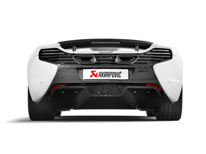 Akrapovic 14-17 McLaren 650S/650S Spyder Slip-On Line (Titanium) w/ Carbon Tips