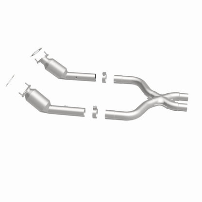MagnaFlow Direct Fit Catalytic Converter 2011 Mustang 5.0L w/met O/R