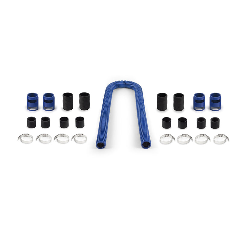 Mishimoto Universal Flexible Radiator 48in Hose Kit - Blue