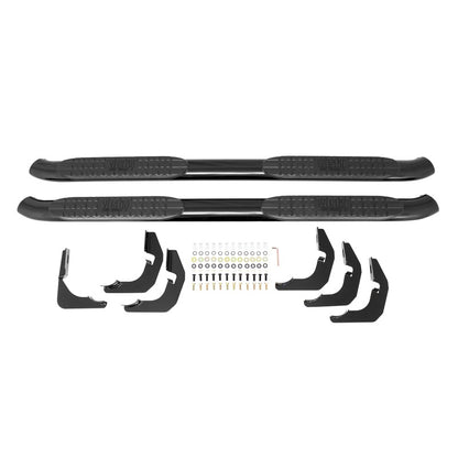 Westin 2015-2018 Chevrolet/GMC Colorado/Canyon Extended Cab PRO TRAXX 4 Oval Nerf Step Bars - Black