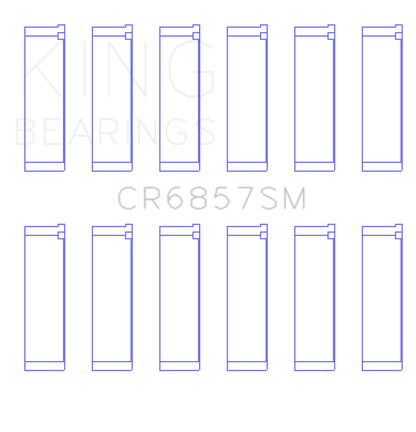 King Chrysler Pentastar 3.6L ERB V6 (Size STD) Connecting Rod Bearing Set