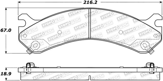 StopTech Street Brake Pads