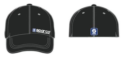 Sparco - Cap Lid Black Lrg/Xlrg