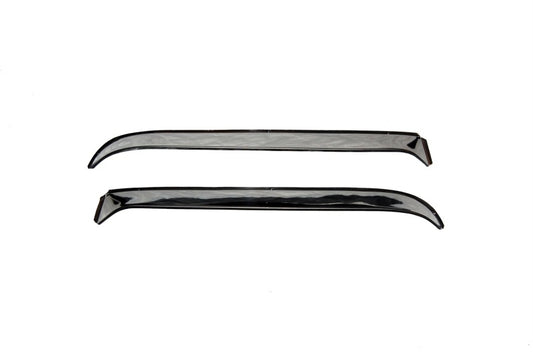 AVS 75-91 Ford E-100 Econoline Ventshade Window Deflectors 2pc - Stainless