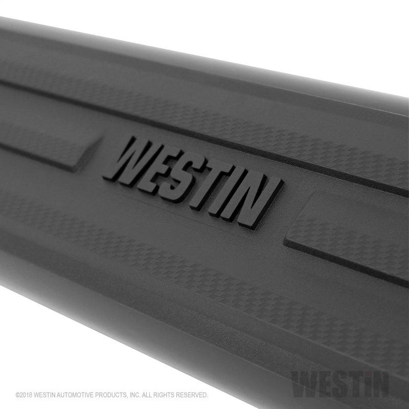 Westin Premier 6 in Oval Side Bar - Mild Steel 53 in - Black