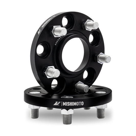 Mishimoto Wheel Spacers - 5x114.3 - 60.1 - 50 - M12 - Black