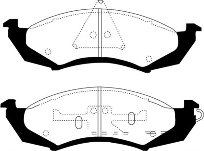 EBC 89-91 Ford Thunderbird 3.8 Ultimax2 Front Brake Pads