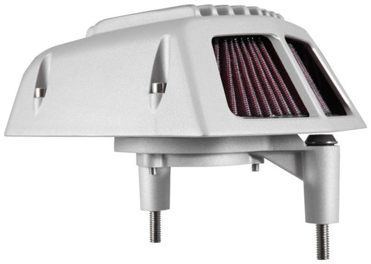 K&N Street Metal Intake System 08-16 Harley-Davidson Shaker Silver H/D Touring Models
