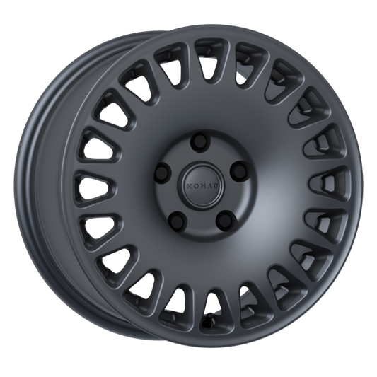 Nomad N503DU Sahara 17x8.5in / 6x135 BP / -10mm Offset / 87.1mm Bore - Dark Gunmetal Wheel