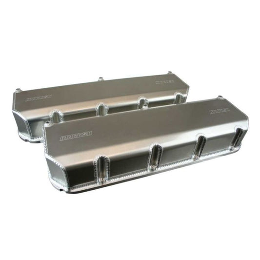 Moroso Chevrolet Small Block 4.4in CFE Valve Cover - Fabricated Aluminum - Pair