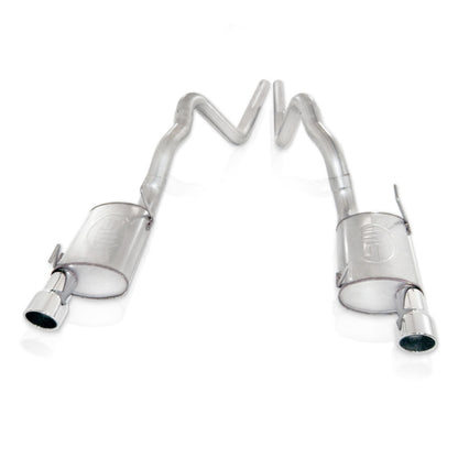 Stainless Works 2007-10 Shelby GT500 3in Catback X-Pipe Chambered Mufflers