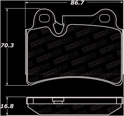 StopTech Street Brake Pads