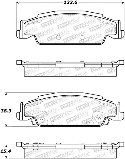 StopTech Street Brake Pads