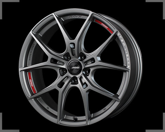 Gram Lights 57FXZ Overseas 19x10.5 +20 5x114.3 Matte Graphite w/Machining Wheel