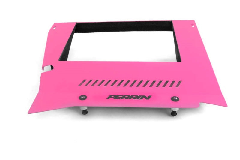 PERRIN 15-21 Subaru WRX Engine Cover Kit (Intercooler & Pulley Covers Incl.) - Hyper Pink