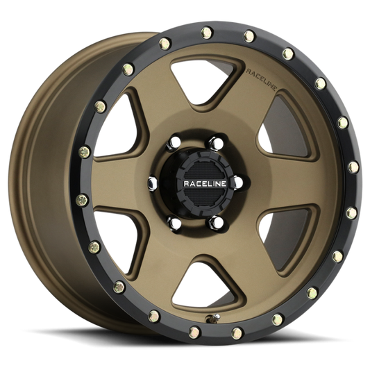 Raceline 946BZ Boost 18x8in / 5x127 BP / 35mm Offset / 71.5mm Bore - Bronze Wheel