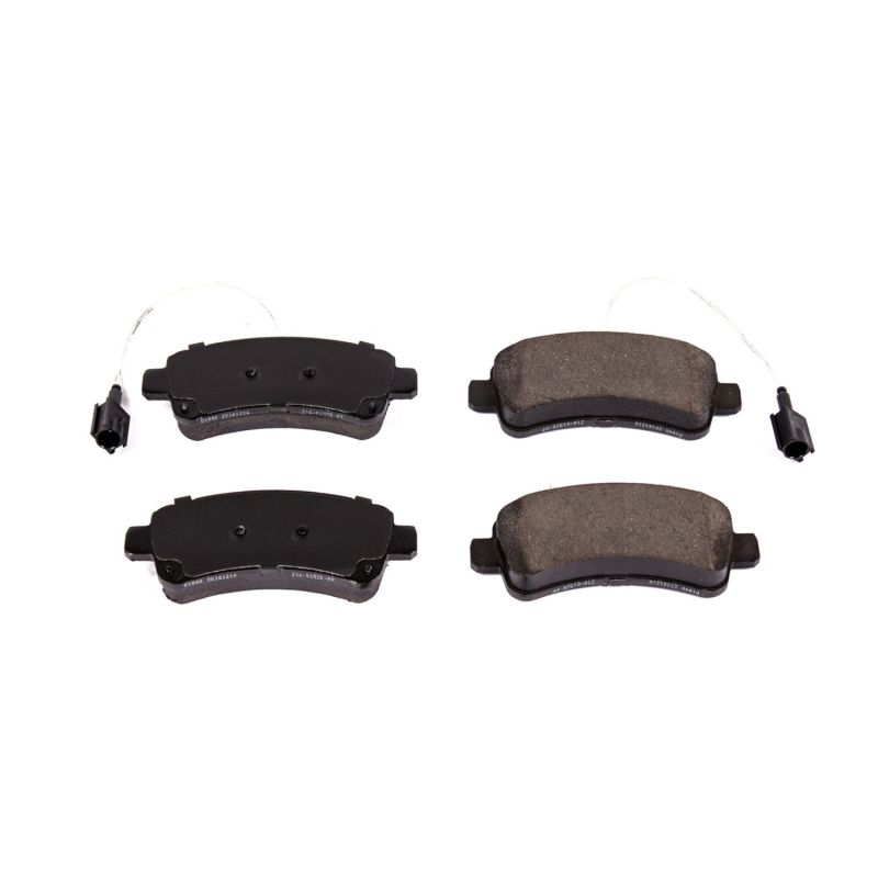 Power Stop 2019 Ram ProMaster 1500 Rear Z16 Evolution Ceramic Brake Pads