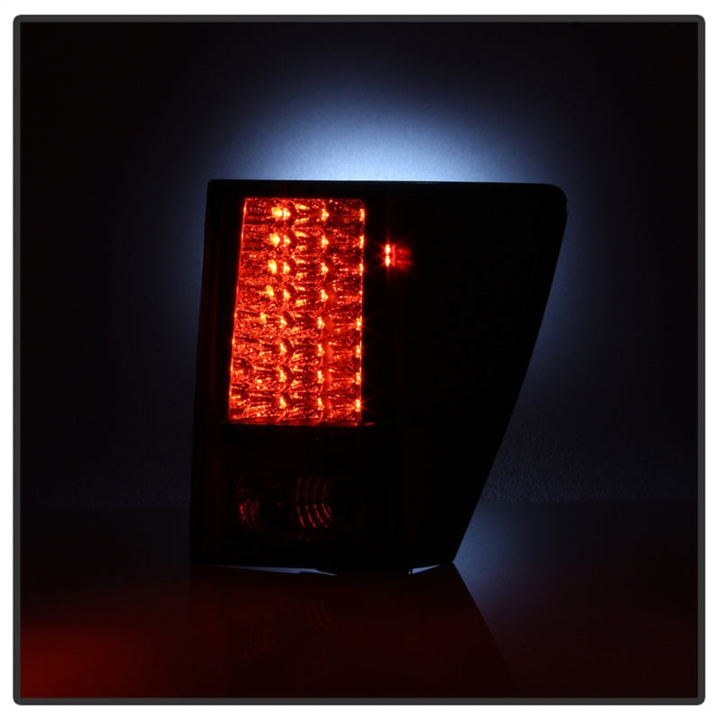 Spyder Jeep Grand Cherokee 07-10 LED Tail Lights Black ALT-YD-JGC07-LED-BK