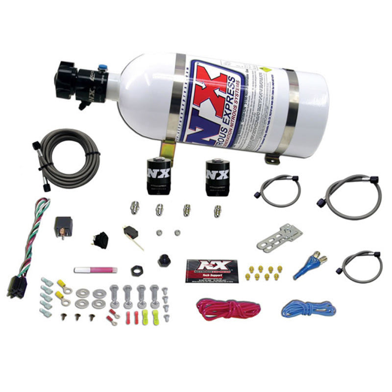 Nitrous Express All Dodge EFI Single Nozzle Nitrous Kit (35-150HP) w/10lb Bottle