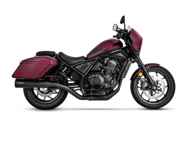 Vance & Hines HONDA 17-20 Rebel S/O Black Slip-On Exhaust