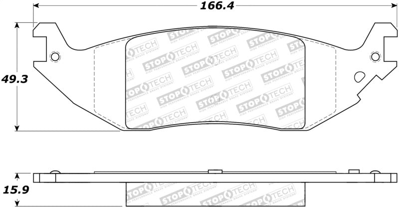 StopTech Street Brake Pads