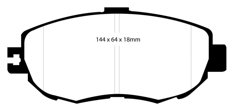 EBC 93-94 Lexus LS400 4.0 Ultimax2 Front Brake Pads