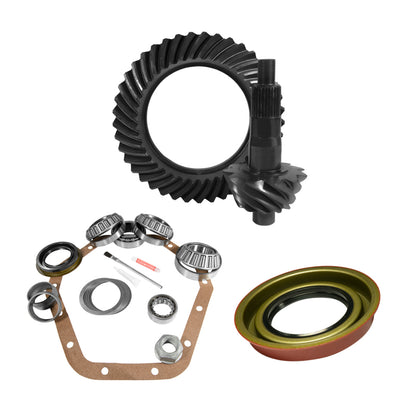 Yukon Gear 10.5in GM 14 Bolt 5.38 Thick Rear Ring & Pinion Install Kit