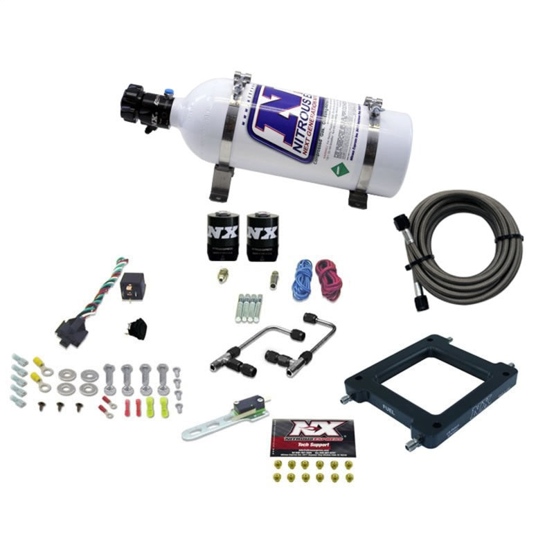 Nitrous Express Dominator Gemini Stage 6 Nitrous Kit (50-300HP) w/5lb Bottle