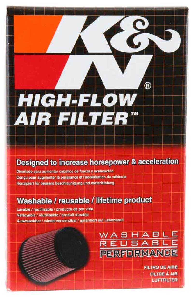 K&N Universal Air Filter - 2-7/16in Flange x 4-1/2in OD B x 4-5/16in OD-T x 4in Height