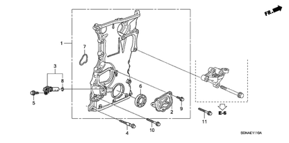 Honda - Chain Case O-Ring