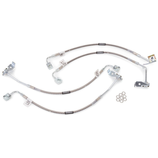 Russell Performance 07-08 Jeep Wrangler JK Stock Height to 1in Lift Brake Line Kit