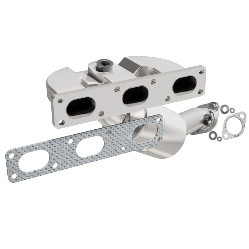MagnaFlow Direct Fit Catalytic Converter BMW 01-03 525 2.5L / 01-03 530 3.0L California - Rear
