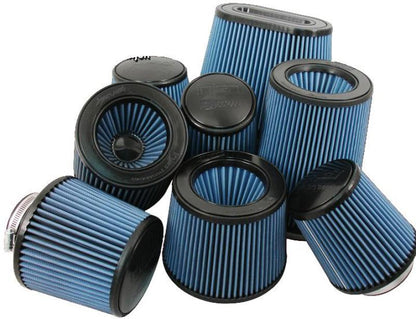 Injen High Performance Air Filter - 3.00 Black Filter 6 Base / 5 Tall / 5 Top