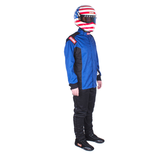 RaceQuip Blue Chevron-1 Jacket - XL