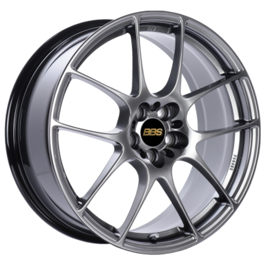 BBS RF 18x7.5 5x114.3 ET50 Diamond Black Wheel - 82mm PFS Required