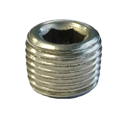 Torque Solution - Stainless Steel 1/8 in NPT Plug: Universal Single Plug