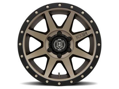 ICON Rebound 18x9 5x5 -12mm Offset 4.5in BS 71.5mm Bore Bronze Wheel