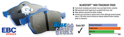 EBC 2015+ Volkswagen GTI/Golf R (Mk7) Bluestuff Front Brake Pads