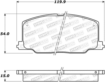 StopTech Street Brake Pads