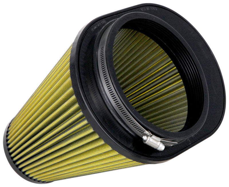 Airaid Universal Air Filter - Cone 6in FLG x 10-3/4x7-3/4in B x 7-1/4x4-3/in T x 9in H - Synthaflow