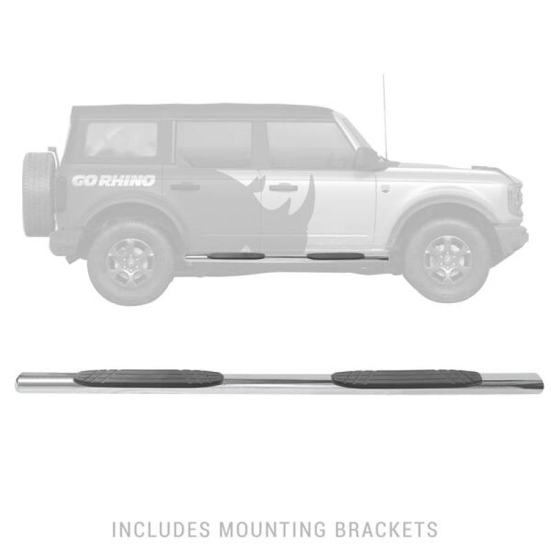 Go Rhino 18-20 Jeep Wrangler JLU 1000 Series Side Steps - SS