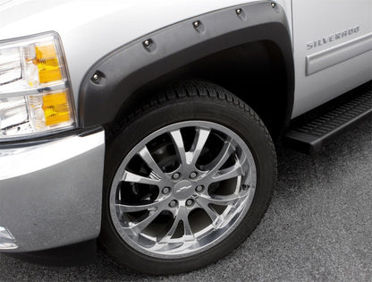 Lund 15-17 Ford F-150 RX-Rivet Style Smooth Elite Series Fender Flares - Black (2 Pc.)