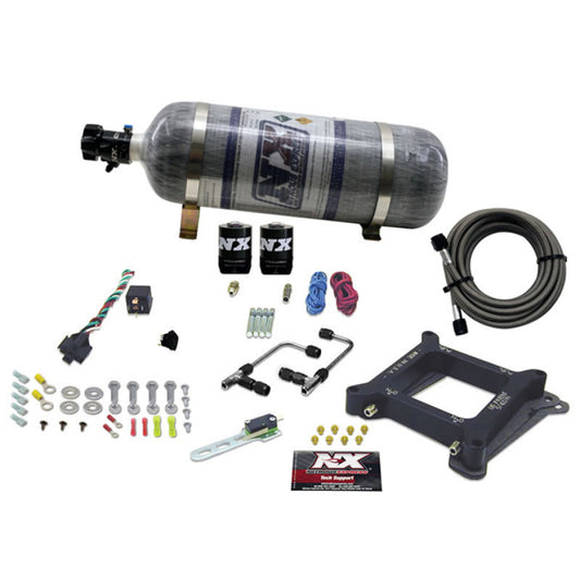 Nitrous Express 4150 Gemini Pro-Power Alcohol Nitrous Kit w/Composite Bottle