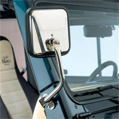 Rugged Ridge 97-06 Jeep Wrangler TJ Black CJ-Style Side Mirror Kit