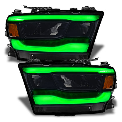 Oracle 19-21 Dodge RAM 1500 RGB+W Headlight DRL Kit- Reflector LED Headlights - 2